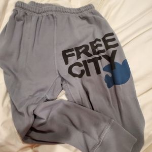 Girls sweat pants never worn, never washed.